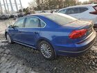 2016 Volkswagen Passat Se Синий vin: 1VWBT7A3XGC031375