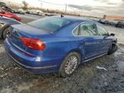 2016 Volkswagen Passat Se Синий vin: 1VWBT7A3XGC031375