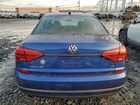 2016 Volkswagen Passat Se Синий vin: 1VWBT7A3XGC031375