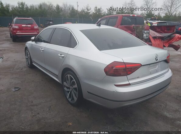1VWCT7A30HC038583 2017 VOLKSWAGEN PASSAT Серебряный Задняя левая четверть