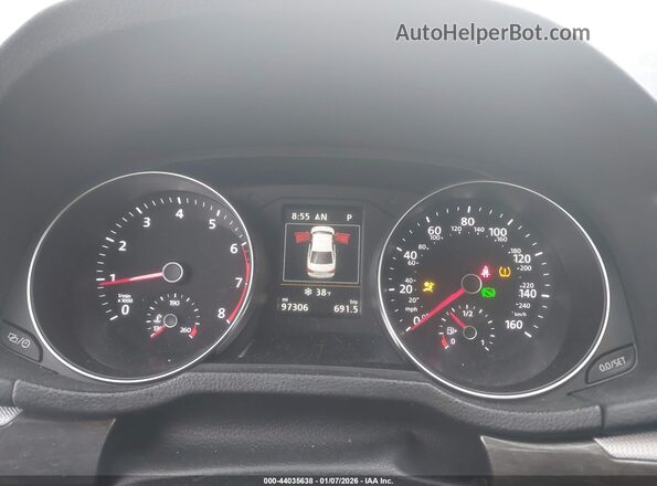 1VWCT7A30HC038583 2017 VOLKSWAGEN PASSAT Серебряный Вид задних сидений