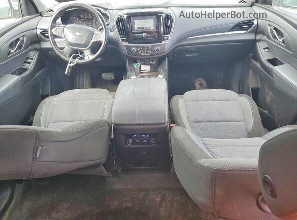 1GNERGKW1JJ229652 2018 CHEVROLET TRAVERSE Белый Вид щитка приборов