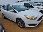 2018 Ford Focus Se Белый vin: 1FADP3F27JL324821