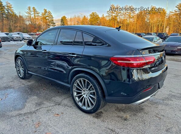 4JGED6EB9JA097343 2018 MERCEDES-BENZ GLE Black Przód prawy