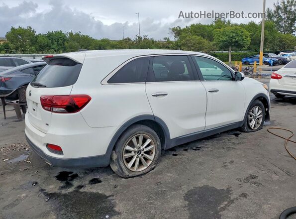 5XYPG4A37LG623169 2020 KIA SORENTO Белый Задняя правая четверть