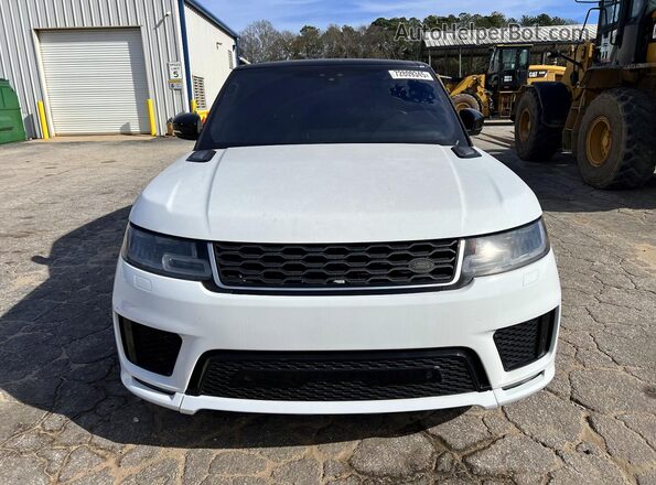 SALWR2RK0JA196591 2018 LAND ROVER RANGE ROVER White Widok z tyłu