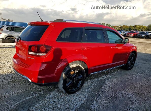 3C4PDCGBXJT252063 2018 DODGE JOURNEY Красный Передняя правая четверть
