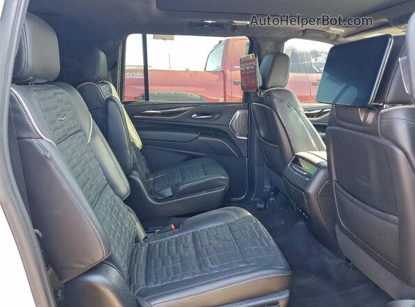 1GYS4RKL0PR165040 2023 CADILLAC ESCALADE Белый Вид подкапотного пространства