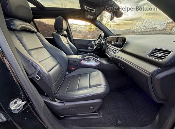 4JGFB4KBXNA732708 2022 MERCEDES-BENZ GLE Черный Вид сзади