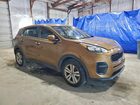 2017 Kia Sportage Lx Коричневый vin: KNDPM3AC5H7034645