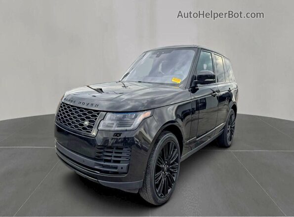 SALGS2RU8NA467056 2022 LAND ROVER RANGE Черный Задняя левая четверть