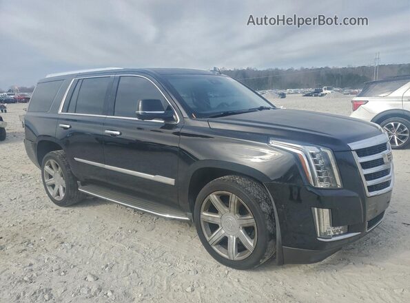 1GYS4BKJ9JR143566 2018 CADILLAC ESCALADE Black Widok z przodu