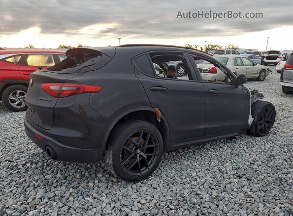 ZASPAJANXK7C71340 2019 ALFA ROMEO STELVIO Black Delantero derecho