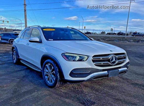 4JGFB4KBXLA130503 2020 MERCEDES-BENZ GLE-CLASS White Задня ліва чверть