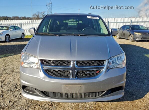2C4RDGCG0GR323588 2016 DODGE CARAVAN Серебряный Вид сзади