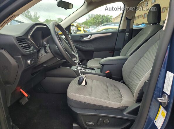1FMCU0G66LUC32803 2020 FORD ESCAPE Blue Widok deski rozdzielczej