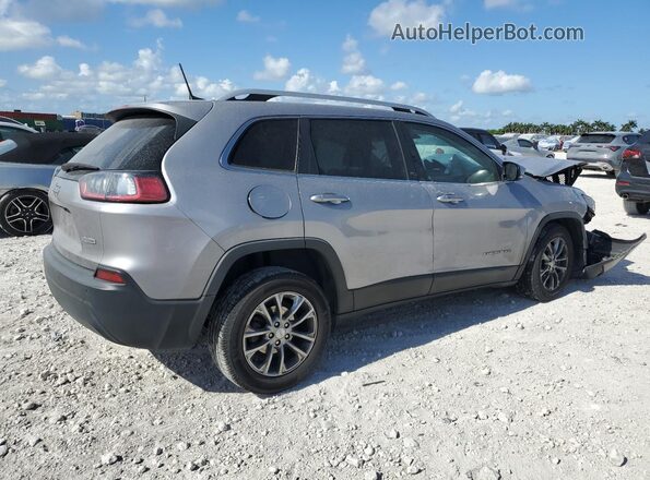 1C4PJLLB2KD318644 2019 JEEP CHEROKEE Silver Delantero derecho