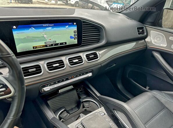 4JGFB4KB3MA495610 2021 MERCEDES-BENZ GLE-CLASS Blue Vista del compartimento del motor