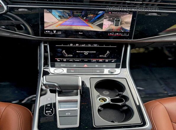 WA1EVAF19LD025211 2020 AUDI Q8 Gray VIN კოდის სტიკერის ხედი