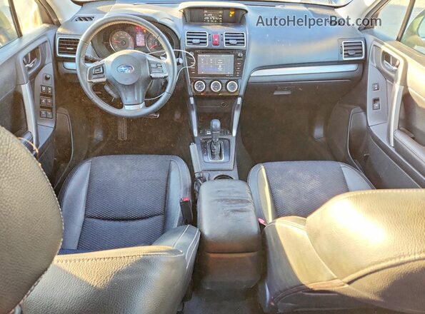 JF2SJGDC8GH485794 2016 SUBARU FORESTER2. Серый Вид щитка приборов