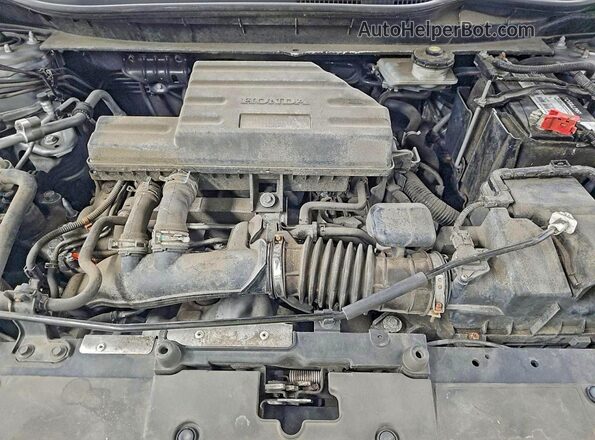 7FARW2H57KE010518 2019 HONDA CRV Серебряный Вид панели приборов