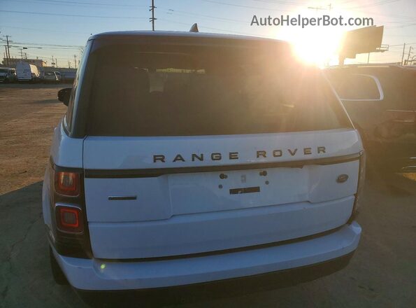 SALGS2RE5JA513705 2018 LAND ROVER RANGE White Vista interior delantera