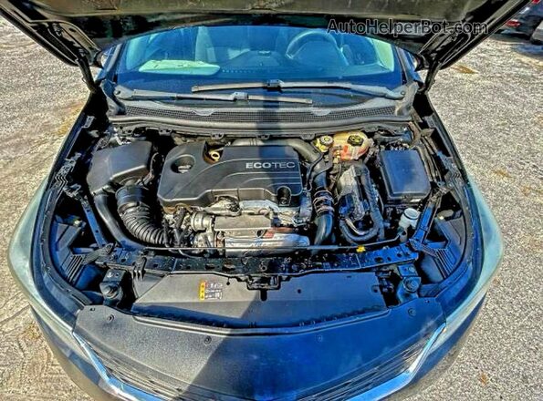 1G1BC5SM7J7176235 2018 CHEVROLET CRUZE Черный Вид панели приборов