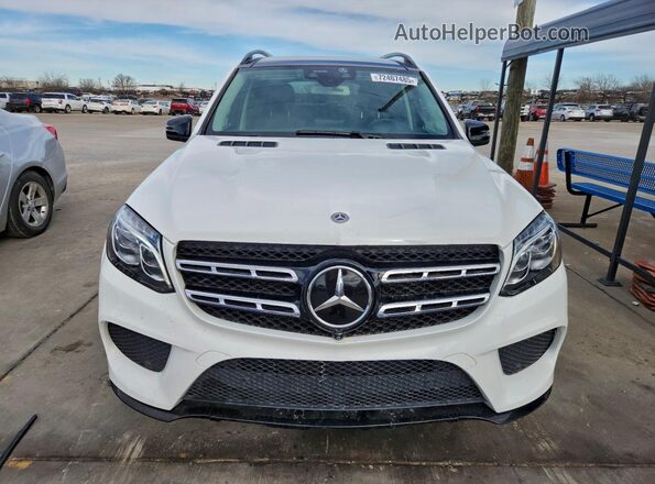 4JGDF7DEXJB028792 2018 MERCEDES-BENZ GLS White უკანა ხედი