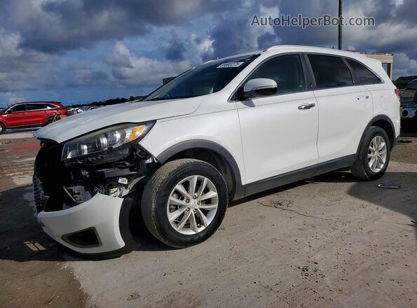 5XYPG4A36HG235745 2017 KIA SORENTO Белый Задняя левая четверть