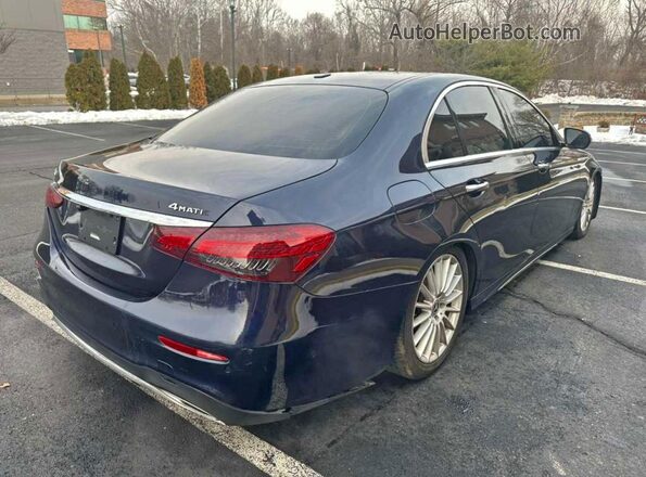 W1KZF8EB1MA994436 2021 MERCEDES-BENZ E-CLASS Blue Przód prawy