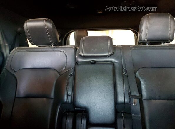1FM5K7F83GGB64121 2016 FORD FORD EXPLORER Серый Вид задней части салона