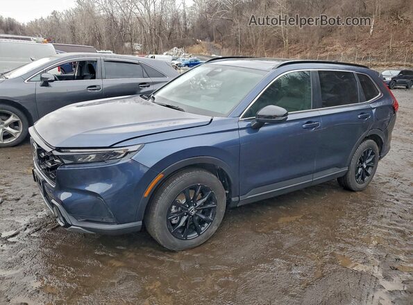7FARS6H85SE089376 2025 HONDA CRV Синий Задняя левая четверть