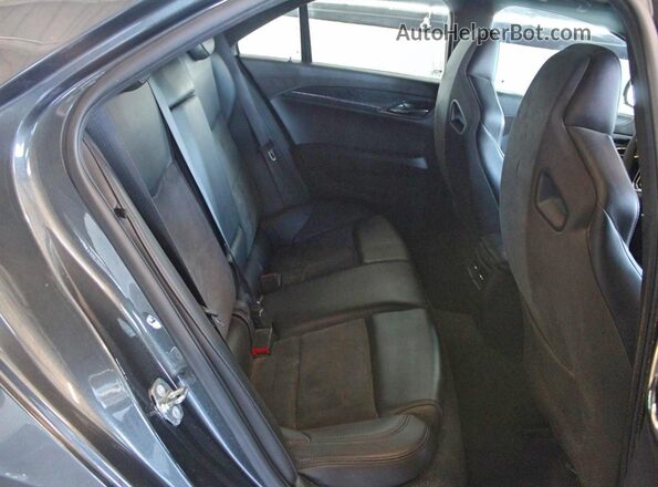 1G6AN5RY2G0133402 2016 CADILLAC ATS-V Серый Вид салона спереди