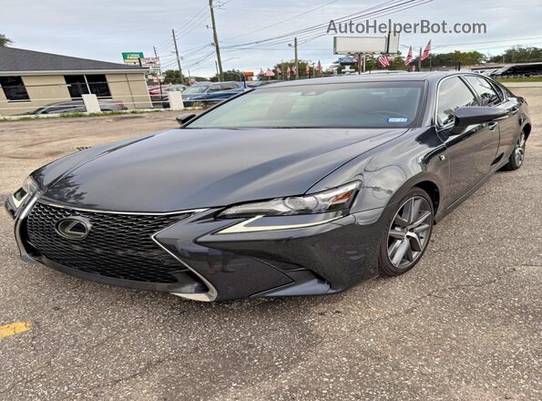 JTHBZ1BL5KA018064 2019 LEXUS GS Gray Հետևի աջ