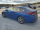 2018 Hyundai Sonata Sport Blue vin: 5NPE34AF8JH719475