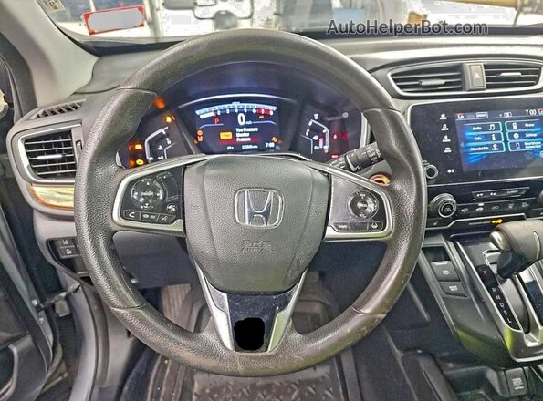 7FARW2H57KE010518 2019 HONDA CRV Серебряный Вид задних сидений