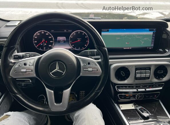 WDCYC6BJ0KX301360 2019 MERCEDES-BENZ G-CLASS Черный Вид панели приборов