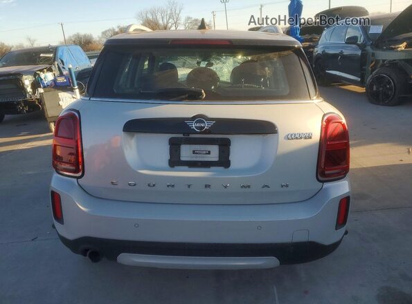 WMZ23BR03N3P19313 2022 MINI COOPER Silver Вид салону спереду