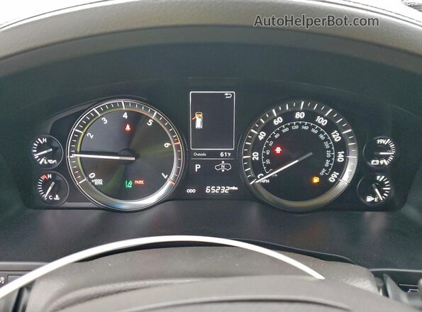 JTJHY7AX9J4264566 2018 LEXUS LX Белый Вид задних сидений