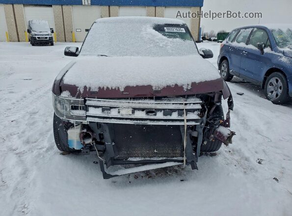 2FMHK6C81KBA28758 2019 FORD FLEX Бордовый Вид сзади