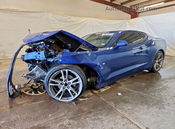 1G1FB1RS8L0148117 2020 CHEVROLET CAMARO Синий Задняя левая четверть