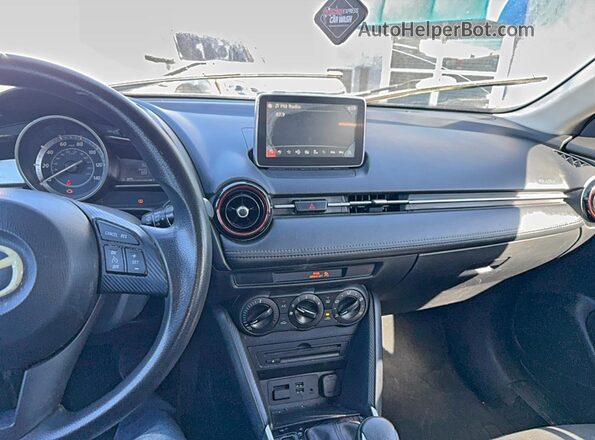 JM1DKBB71G0123172 2016 MAZDA CX-3 Черный Вид задних сидений