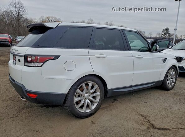 SALWR2PF3GA596059 2016 LAND ROVER RANGE ROVER Белый Передняя правая четверть