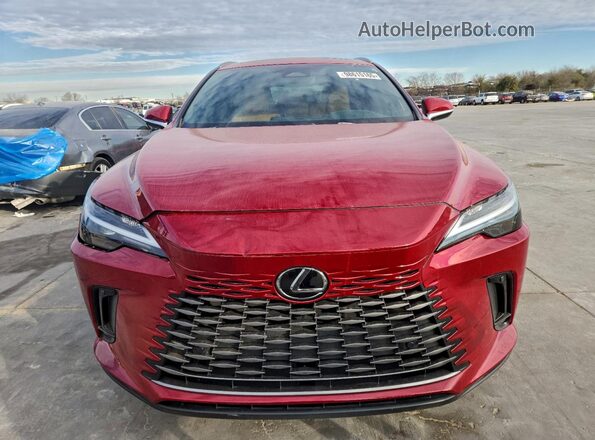 2T2BAMBA6RC051004 2024 LEXUS RX 350 Red უკანა ხედი
