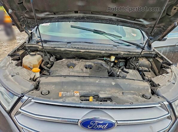 2FMPK3J9XGBB94595 2016 FORD EDGE Gray Vista de la etiqueta del VIN