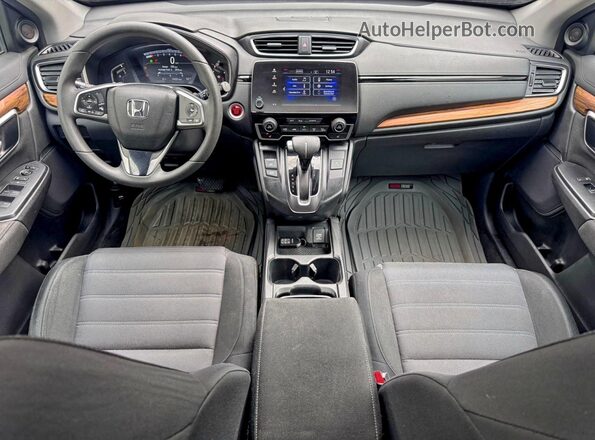 7FARW2H54JE026044 2018 HONDA CRV Black Widok tylnych siedzeń