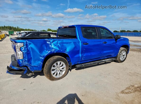 3GCPABEK2SG297739 2025 CHEVROLET SILVERADO Синий Передняя правая четверть