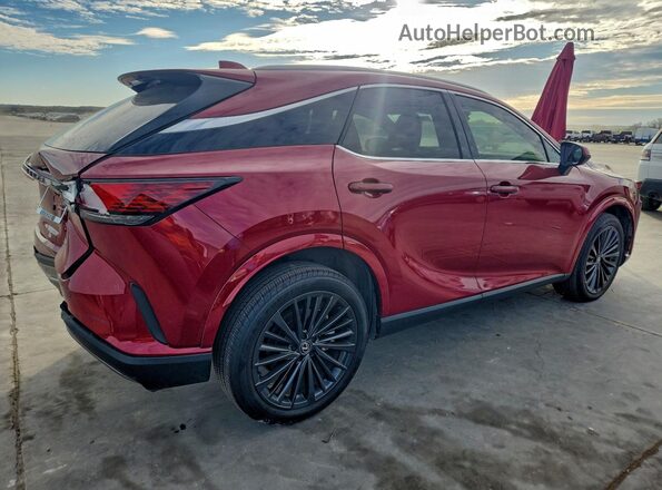 2T2BAMBA6RC051004 2024 LEXUS RX 350 Red წინა მარჯვენა