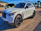 2017 Infiniti Qx70 Белый vin: JN8CS1MW2HM411677
