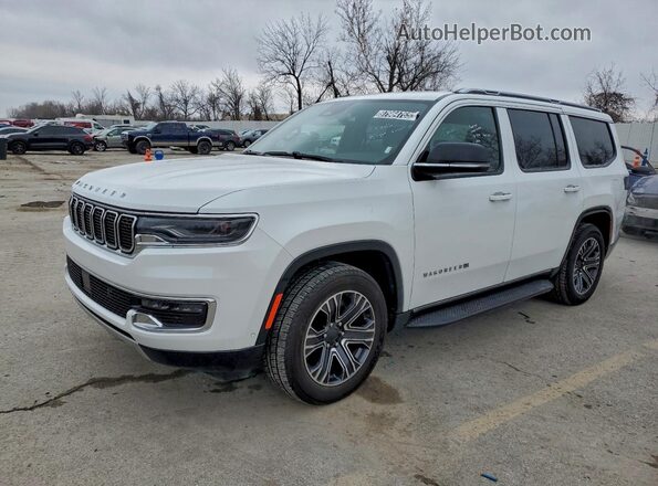 1C4SJUBP4RS126323 2024 JEEP WAGONEER Белый Задняя левая четверть